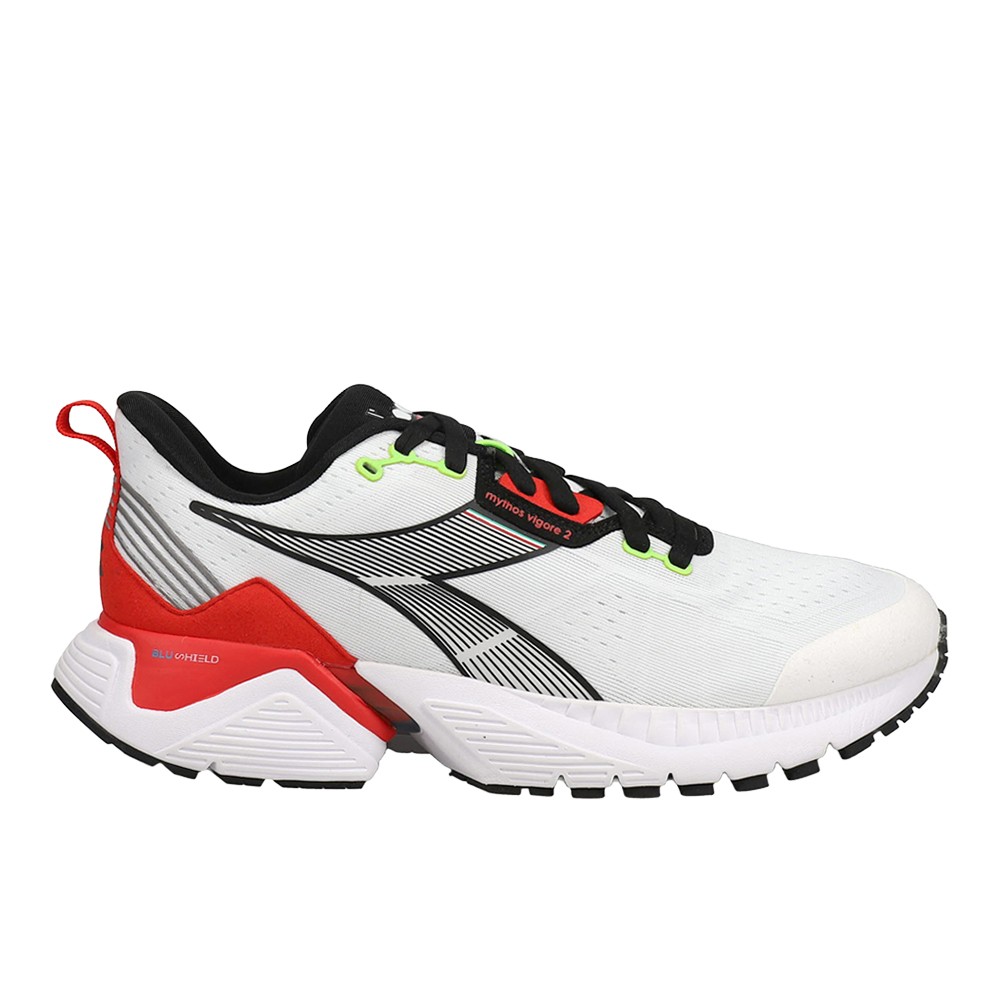 diadora Mythos Blushield Vigore 2 Running Mens White Sneakers Athletic Shoes 17