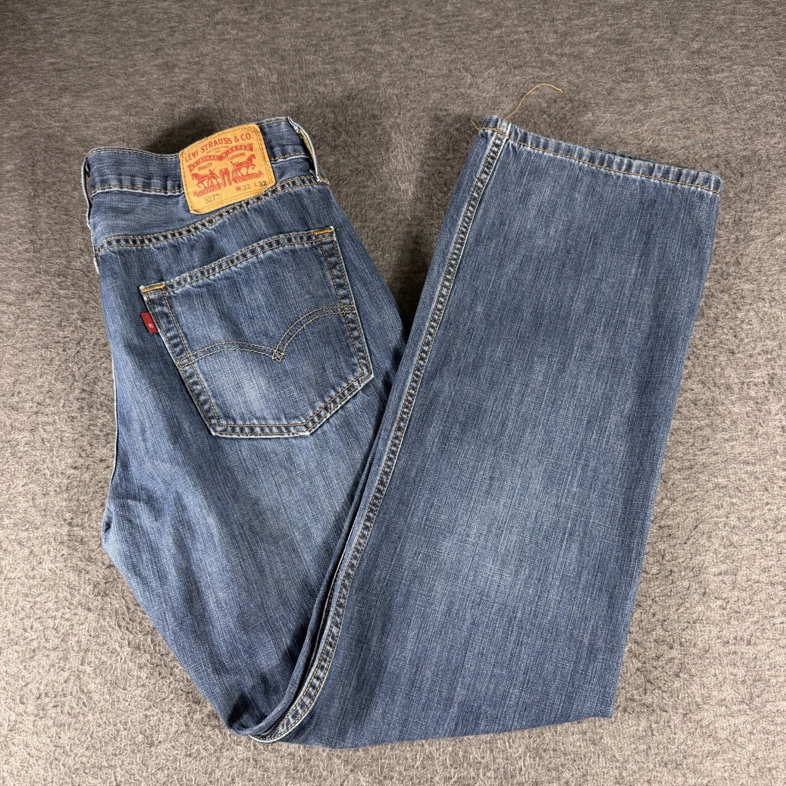 Levi’s 527 Jeans Mens 32X32 Blue Slim Boot Cut Denim Western Y2K Style Cowboy