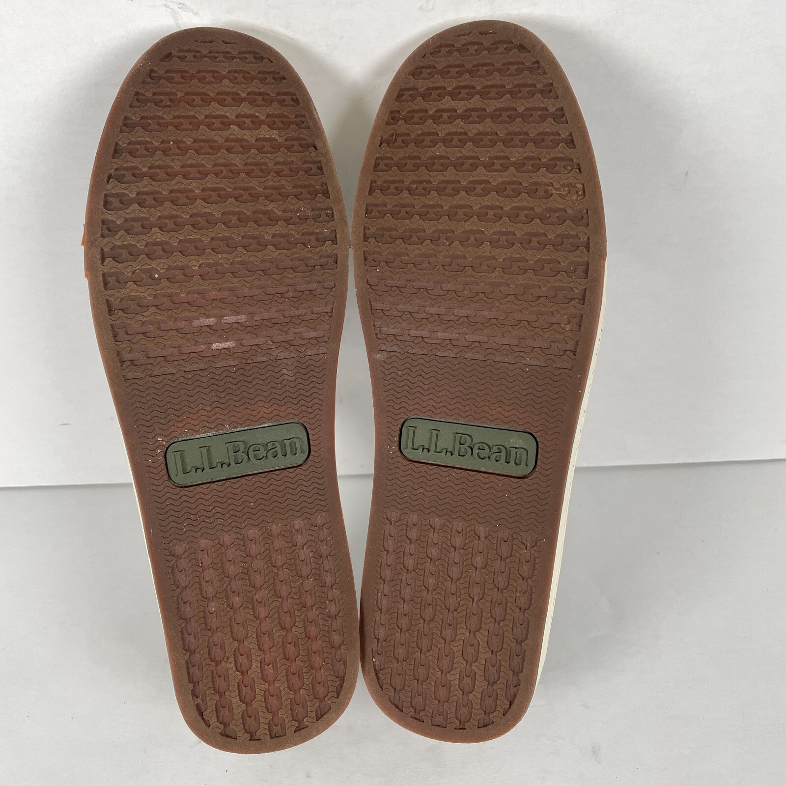 LL Bean Campside Loafers Womens Size 9.5 M Olive Green Canvas Casual Shoes