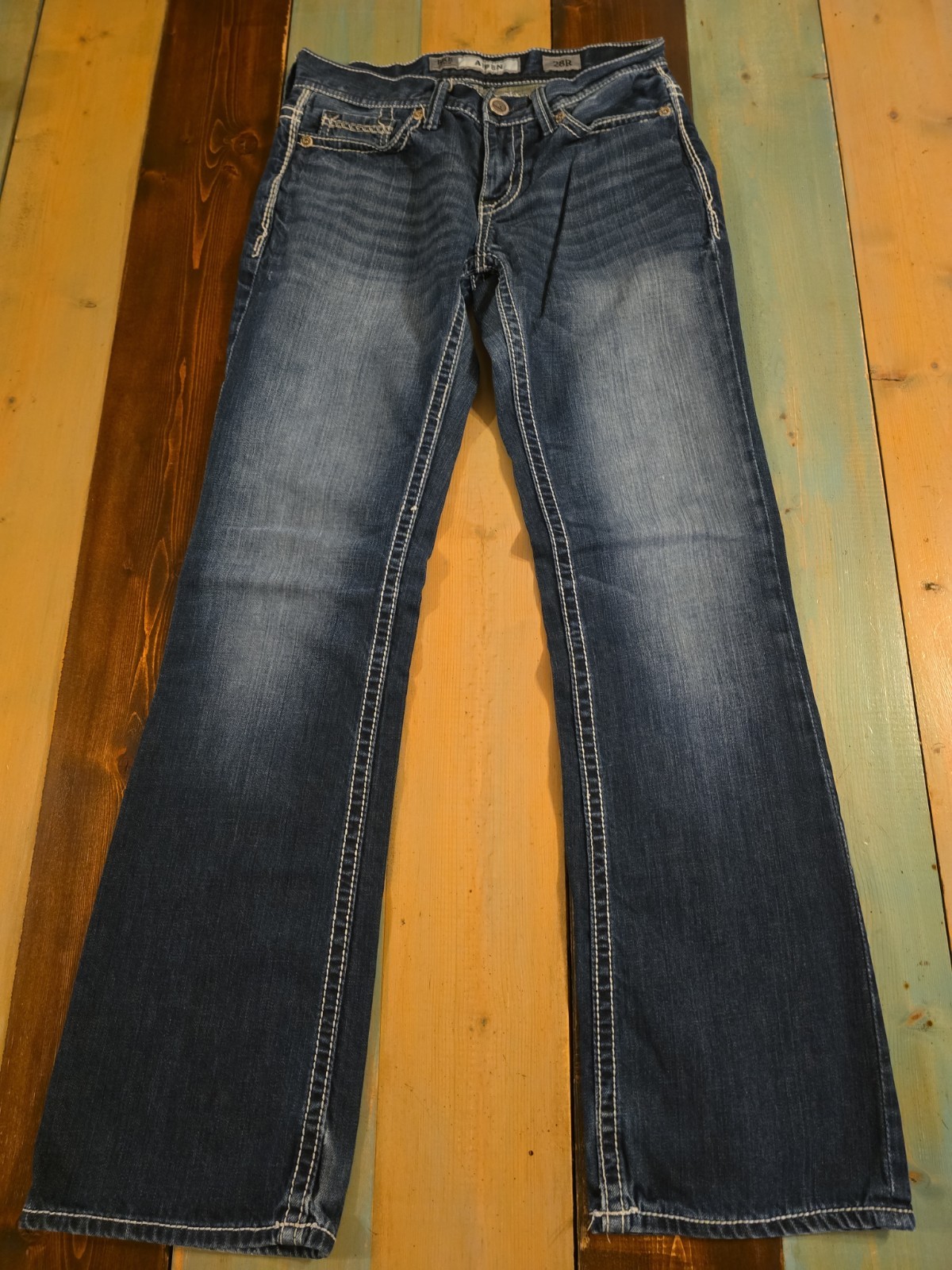 BKE Aiden Denim Jeans Size 28 x 32 Dark Wash Boot Cut