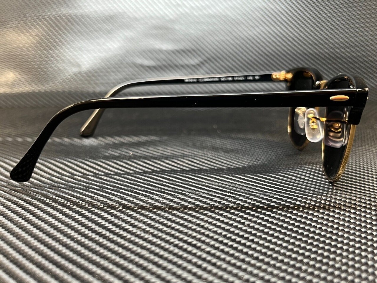 RAY BAN RB3016F 901 58 Black Square Unisex Polarized 55 mm Sunglasses