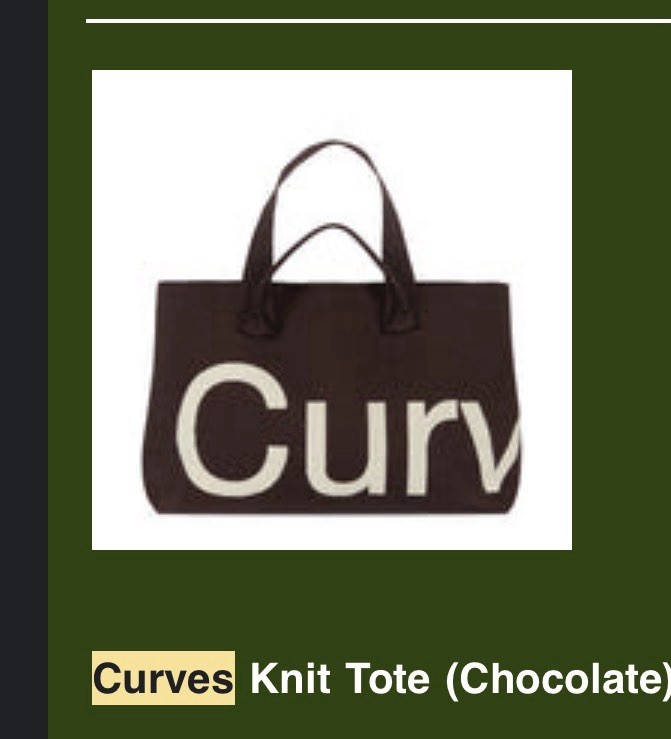 Curves By Sean Brown Chocolate Tote Bag