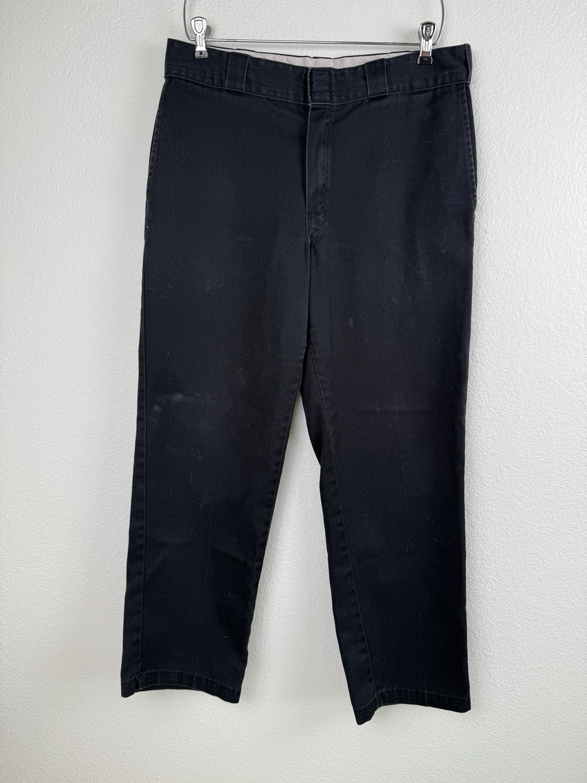Dickies 874 Original Fit Work Pants in Black, Size 34×30