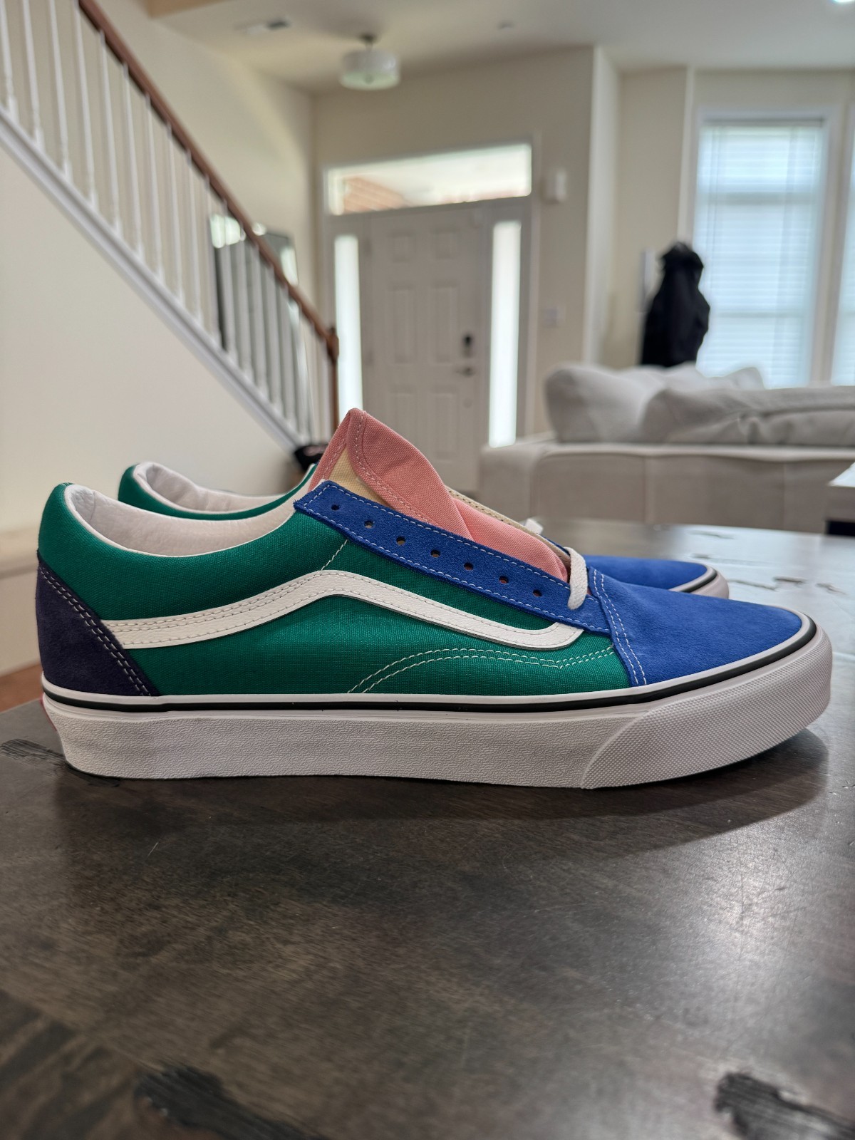 Vans Old skool ‘retro court’ mutli men sz 7.5 – 13 sku VN0A38G19EJ