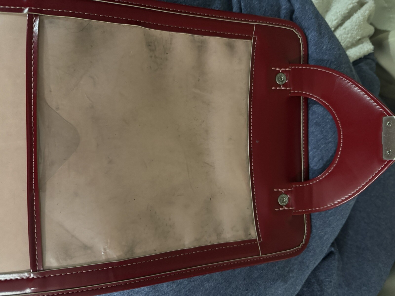 Japanese “Tsuchiya Randoseru” School Bag RED Color Made in Japan brand Used F/S