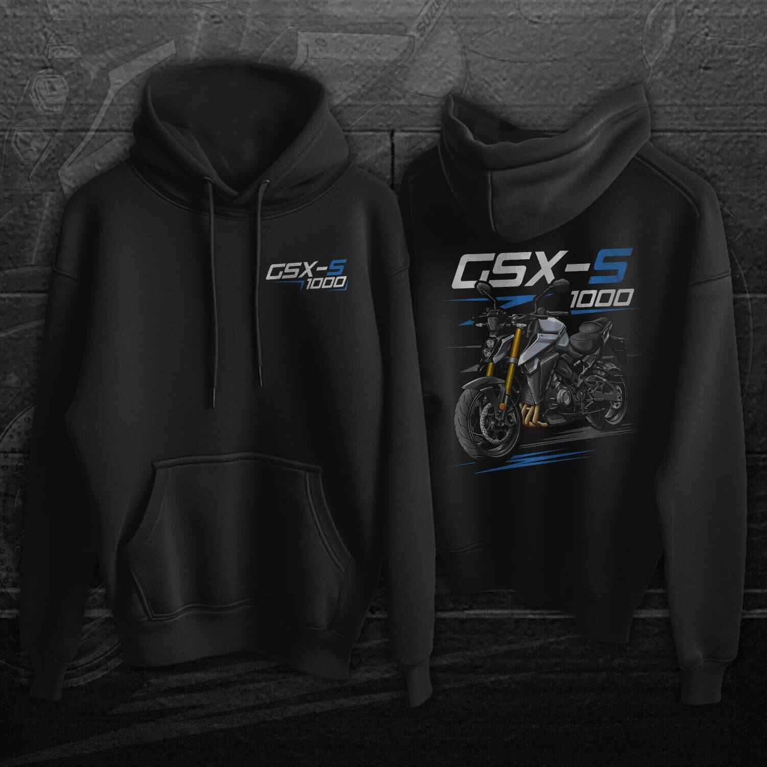 Suzuki GSX-S1000 2021-2024 – Motorcycle Hoodie for Street Riders