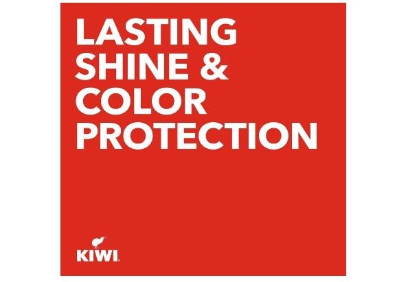 KIWI Color Shine Liquid Polish Brown, Shoe Polish, long-lasting, 2.5 FL. OZ.