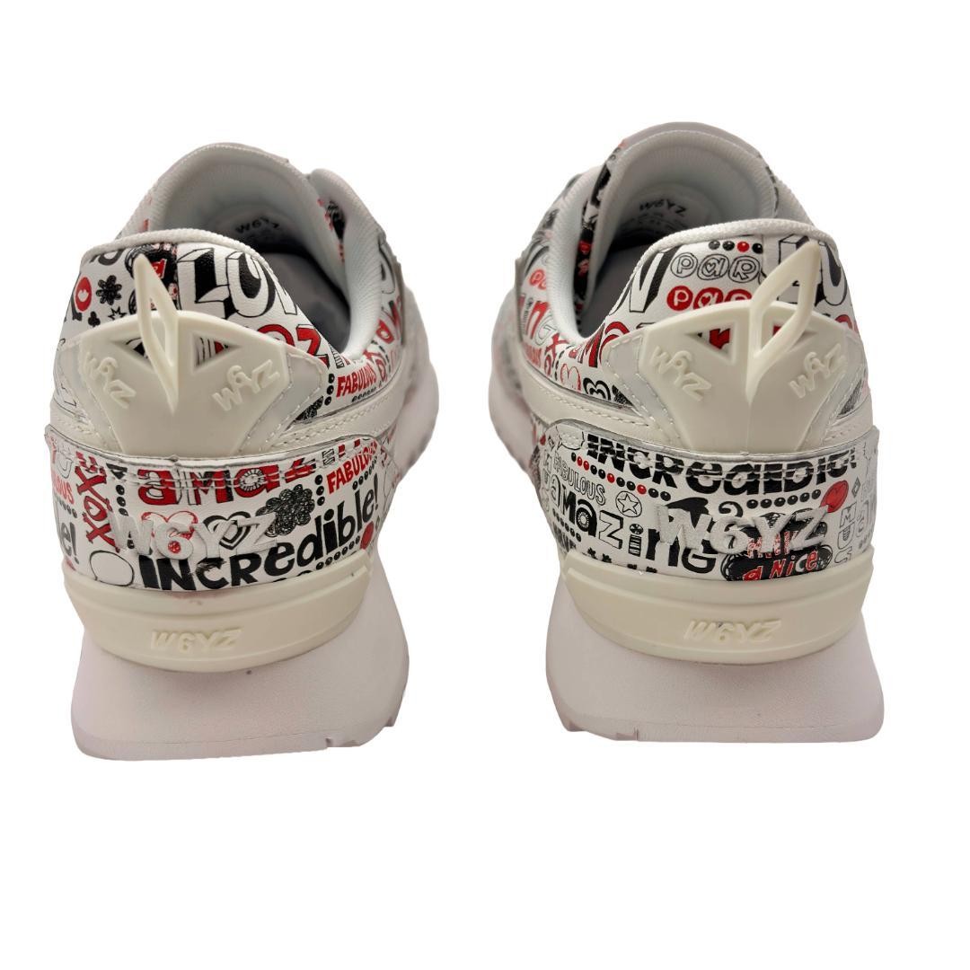 26 Year SS W6YZ x ALBERTO BONI Collaboration Sneakers White Limited Edition
