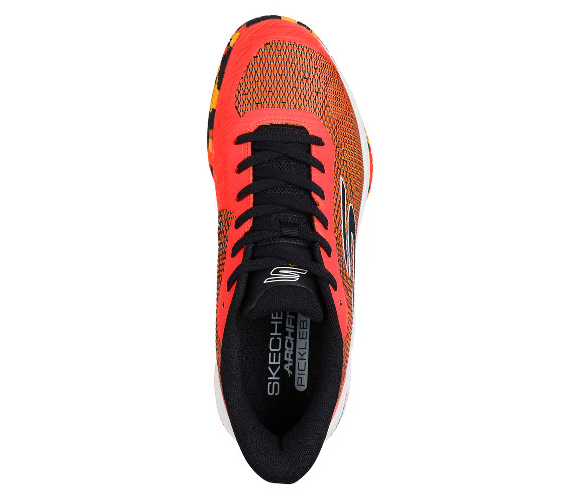 Sketchers Viper Court Pro 2.0 Pickleball Sneakers Shoes Sz 9 Orange 246109 ORG