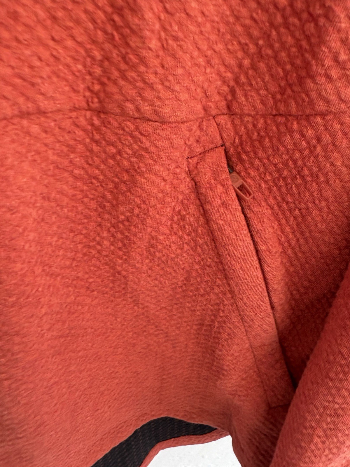 Lululemon At Ease Pullover Hoodie Burnt Orange Red Size L Athletic Loungewear