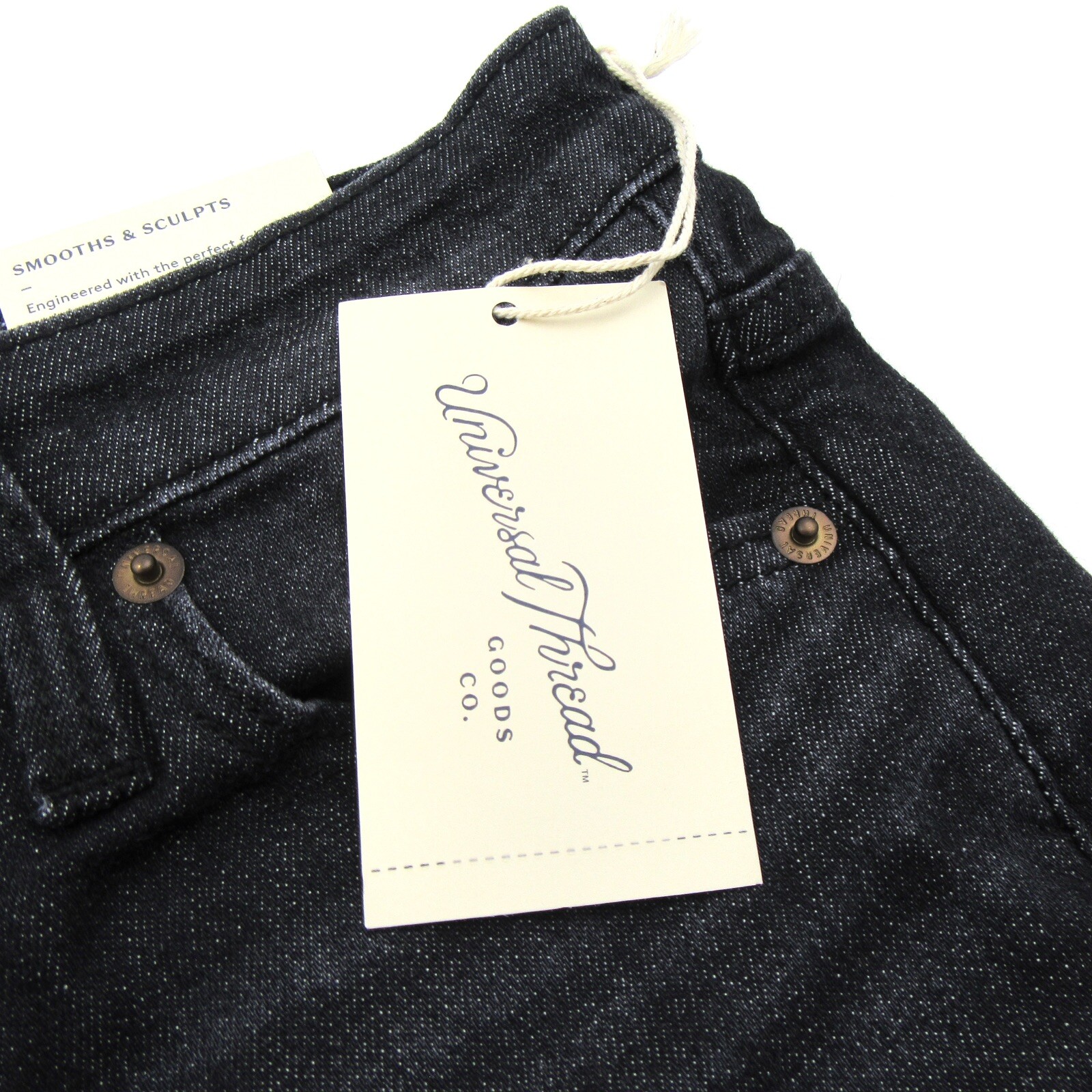Universal Thread Womens Size 2/26R High-Rise Skinny Jeans Sulphur