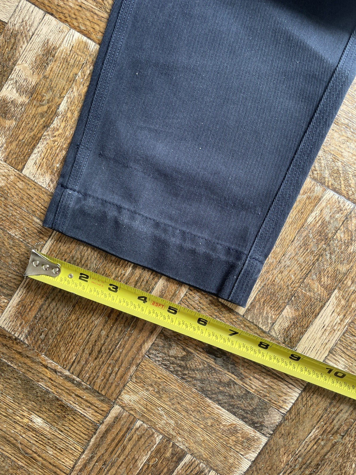 Reigning Champ Freshman Cotton Chino Pants Dark Navy RC 5455