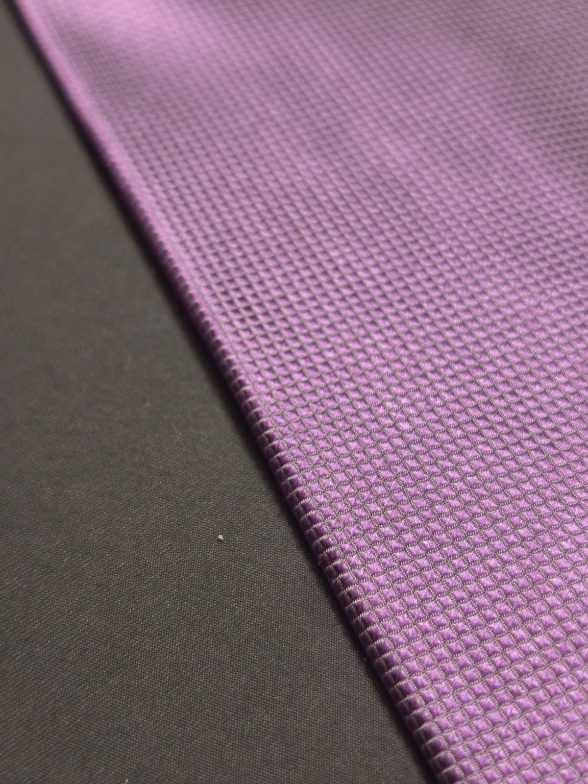 Clerici – Solid Color Lilac Silk Tie Made in Italy