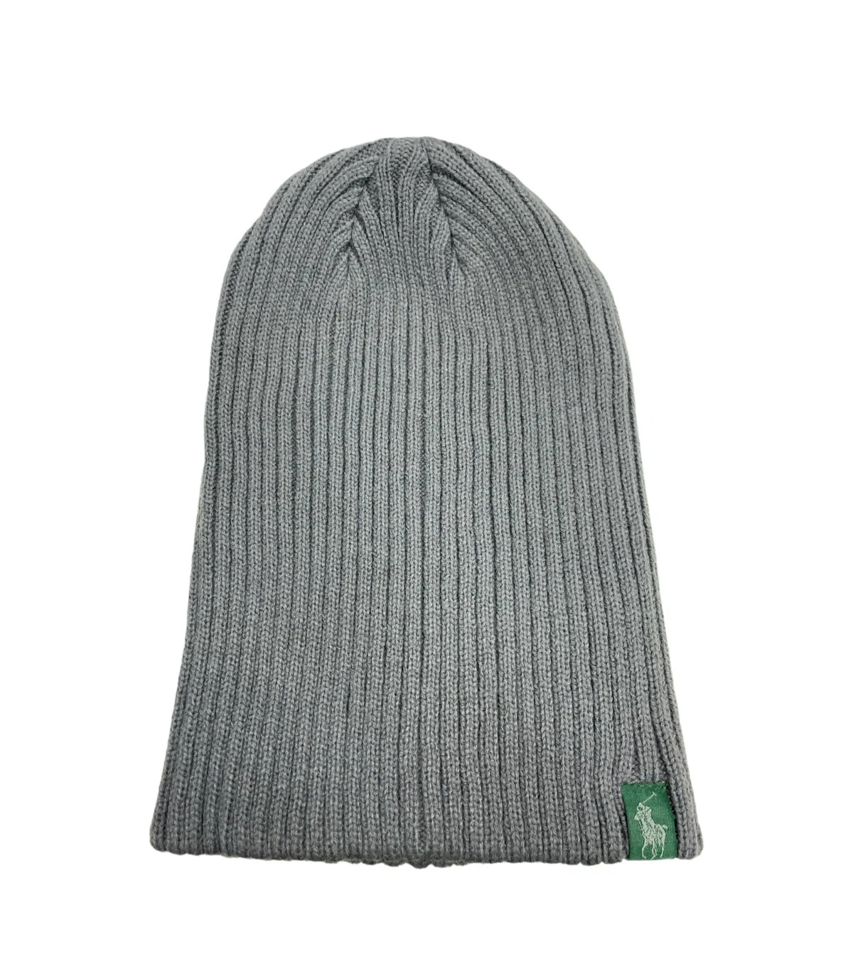*AUTHENTIC Polo Ralph Lauren Beanie Hat GRAY NEW AS SEEN IN PICTURES
