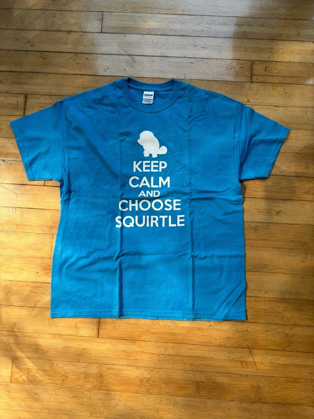 Pokémon Keep Calm and choose Squirtle T shirt (men’s XL)