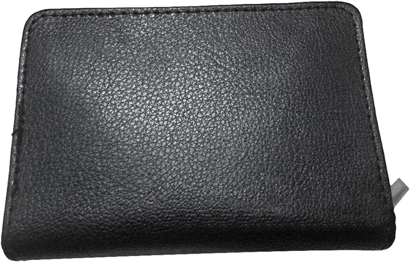 Paddsun 2 Pack Credit Card Holder Wallet 4.5″ x 3″ (11.5cm x 8.3cm), Black