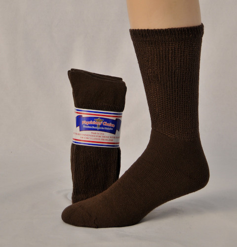 12 Pairs Mens Physicians Choice VENTILATED Diabetic Variety Crew Socks US Made