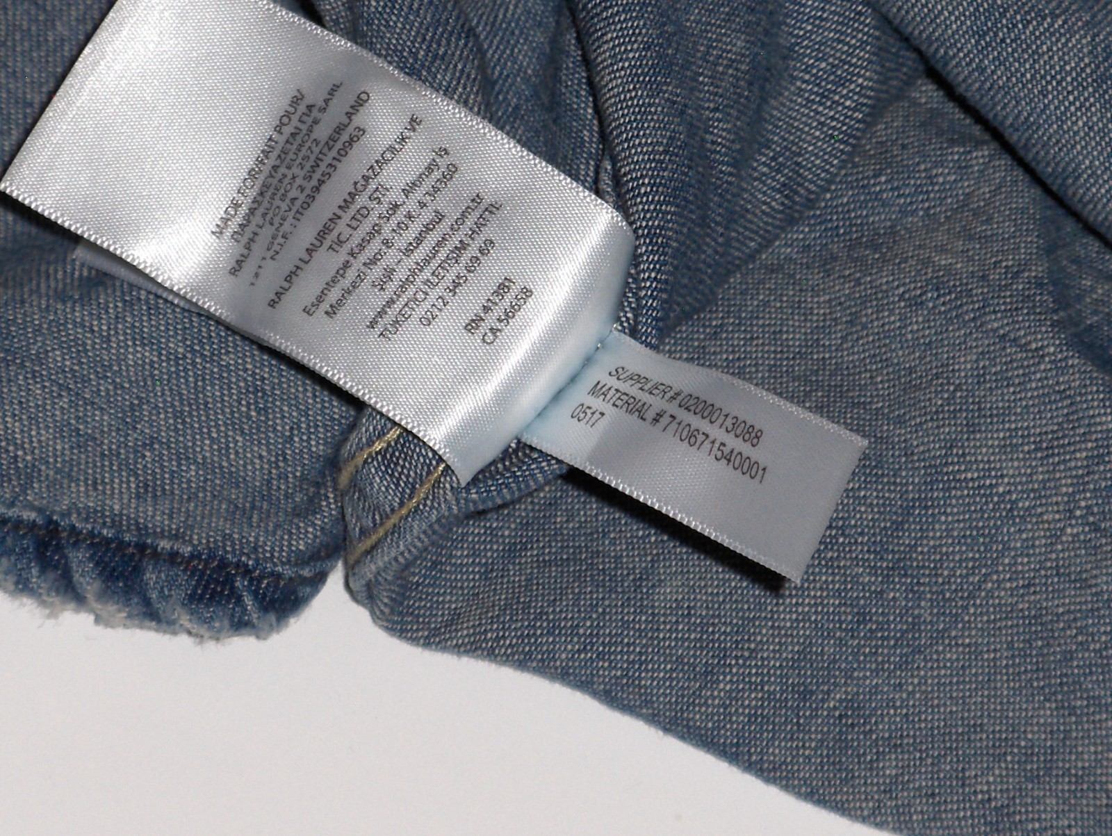 POLO RALPH LAUREN Men’s Long Sleeve Classic Fit Denim Western Snap Shirt, BLUE