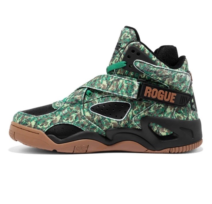Patrick Ewing Rogue Black / Camo / Gums Style# 1EW02653-362 Men’s Size 8.5