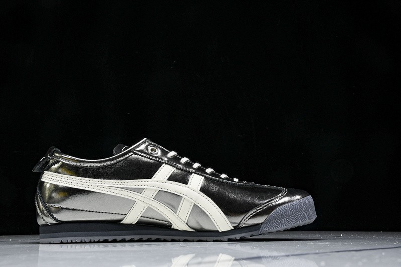 Onits*ka Tiger Mexico66SD Metallic Series Metropolis Cream 183C468-020 Size 4-11