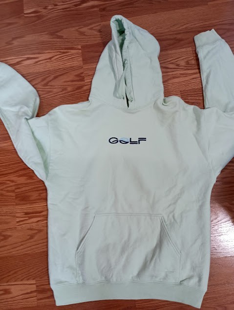 Golf Wang Tyler The Creator Embroidered Mint Green Hoodie Men’s Size Medium