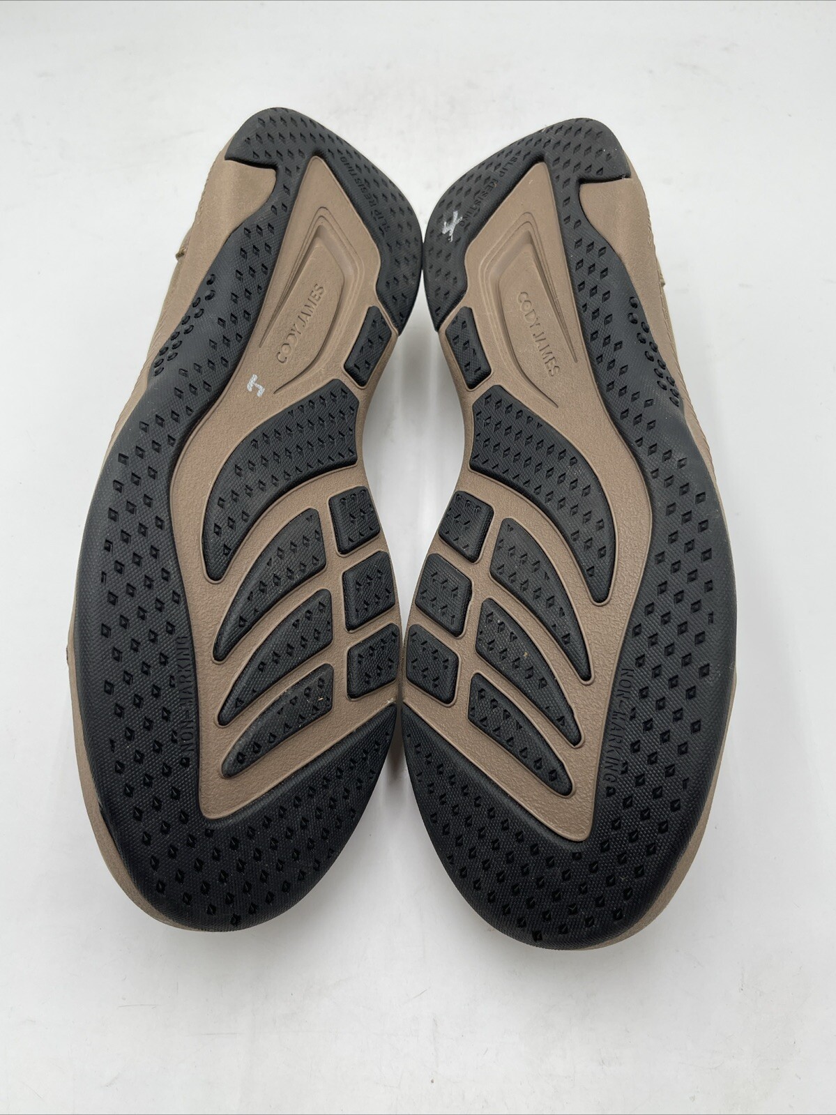 Cody James Men’s Trust Me Beaned Slip-On Casual Oxford Shoes Brown Size 10D