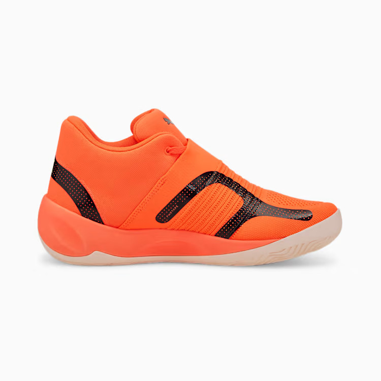 Puma US 16 Men’s Orange Black Blue Yellow Rise Nitro Basketball 377012 04 New