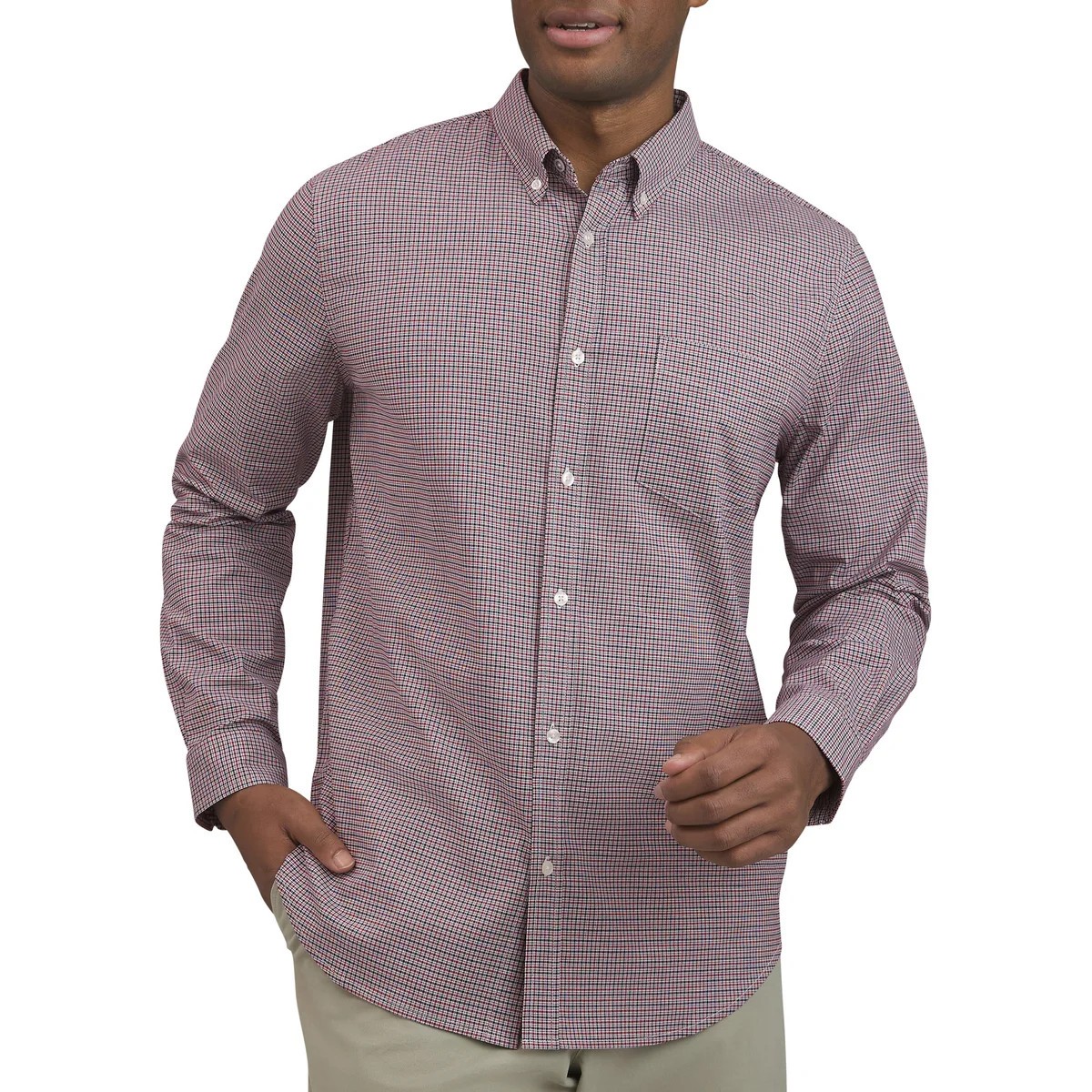 Ben Sherman Men’s Oxford Long Sleeve Button Up Shirt