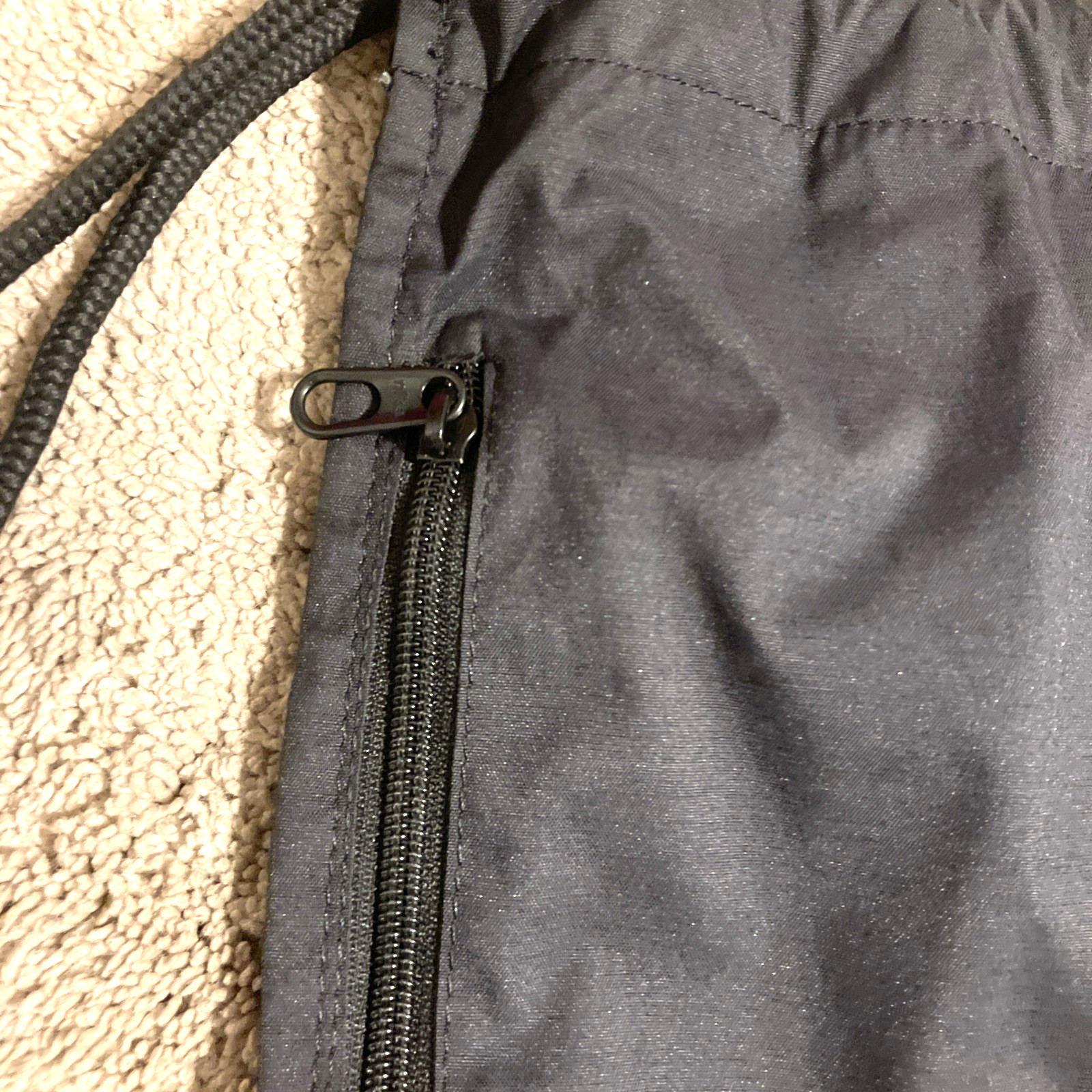 Nike Brasilia Training Black Gymsack Bag Inside Pocket Side Zipper | BA5338