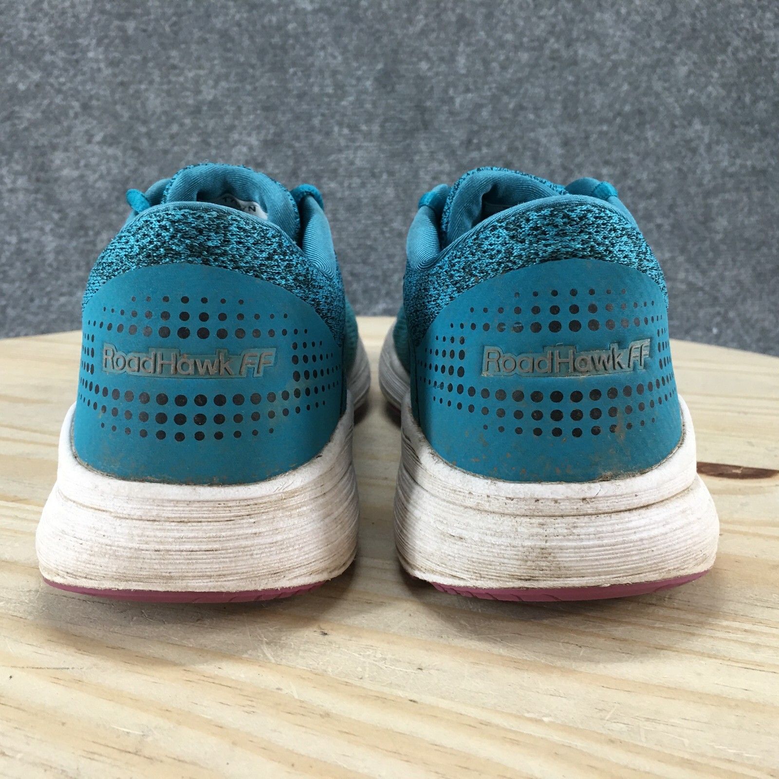 Asics Shoes Womens 9 Road Hawk Ff Running Sneakers Blue Lace Up Low Top T7D7N