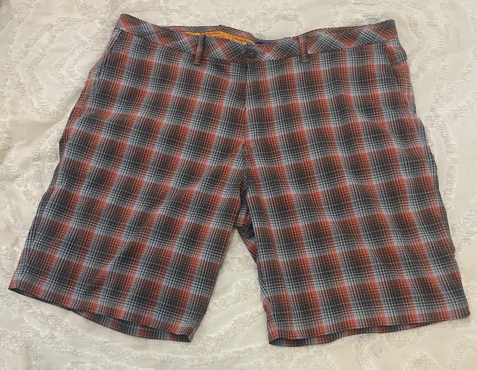 Tommy Bahama Lot Of 3 Plaid Shorts Men’s Size 42 Flat Front Various Designs