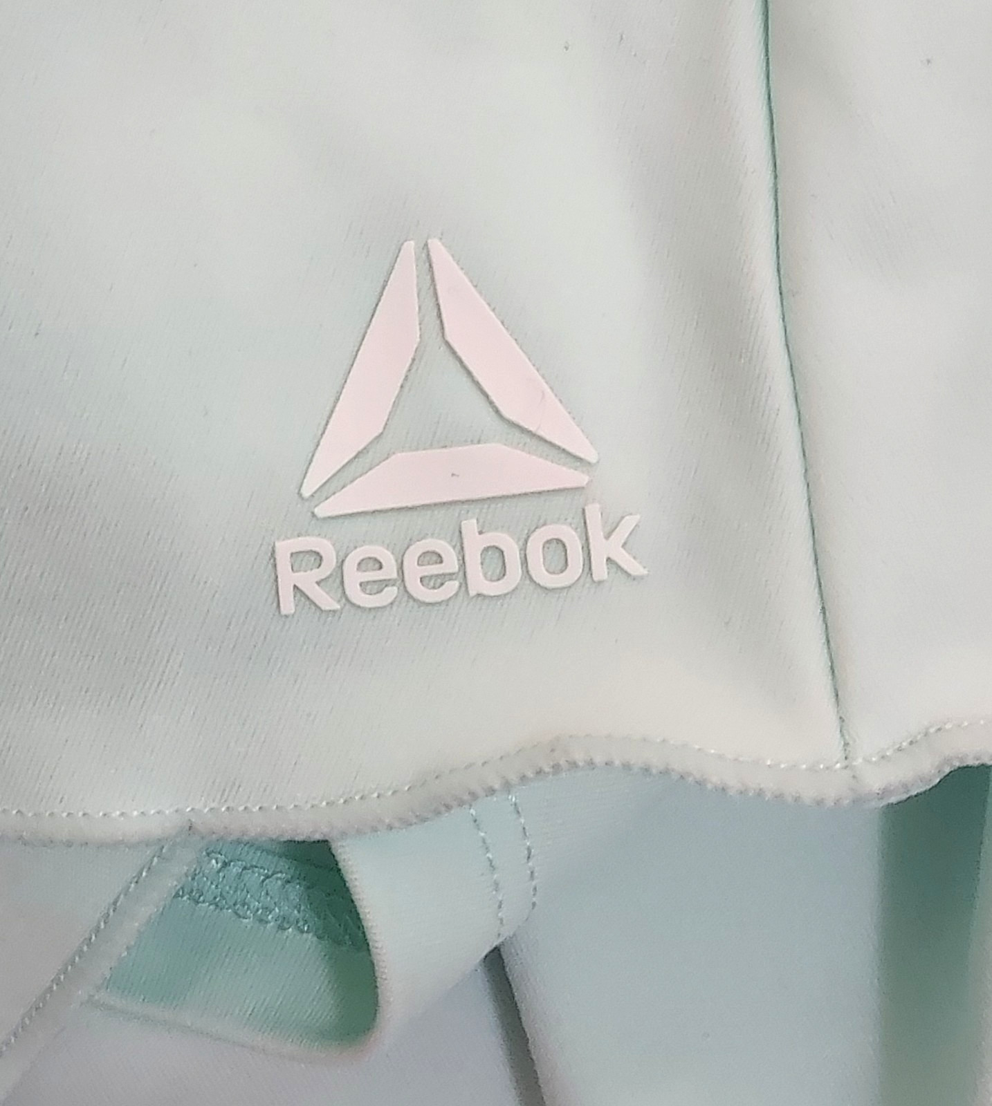 Reebok 2pc skort tshirt set girls toddler 3T gray mint green