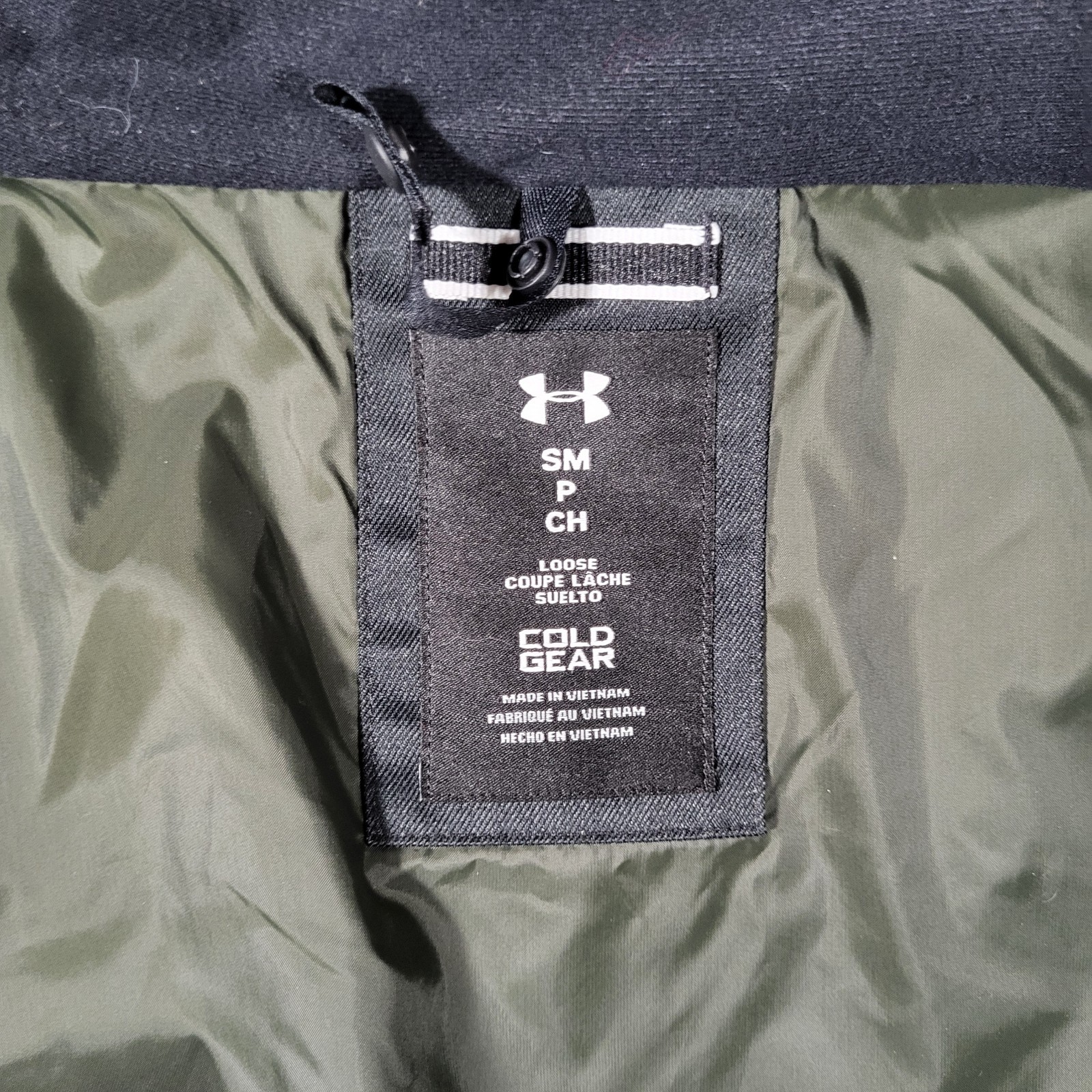 Under Armour Porter 3-in-1 Jacket Mens S Green Outdoor Fleece Lined Soft Shell