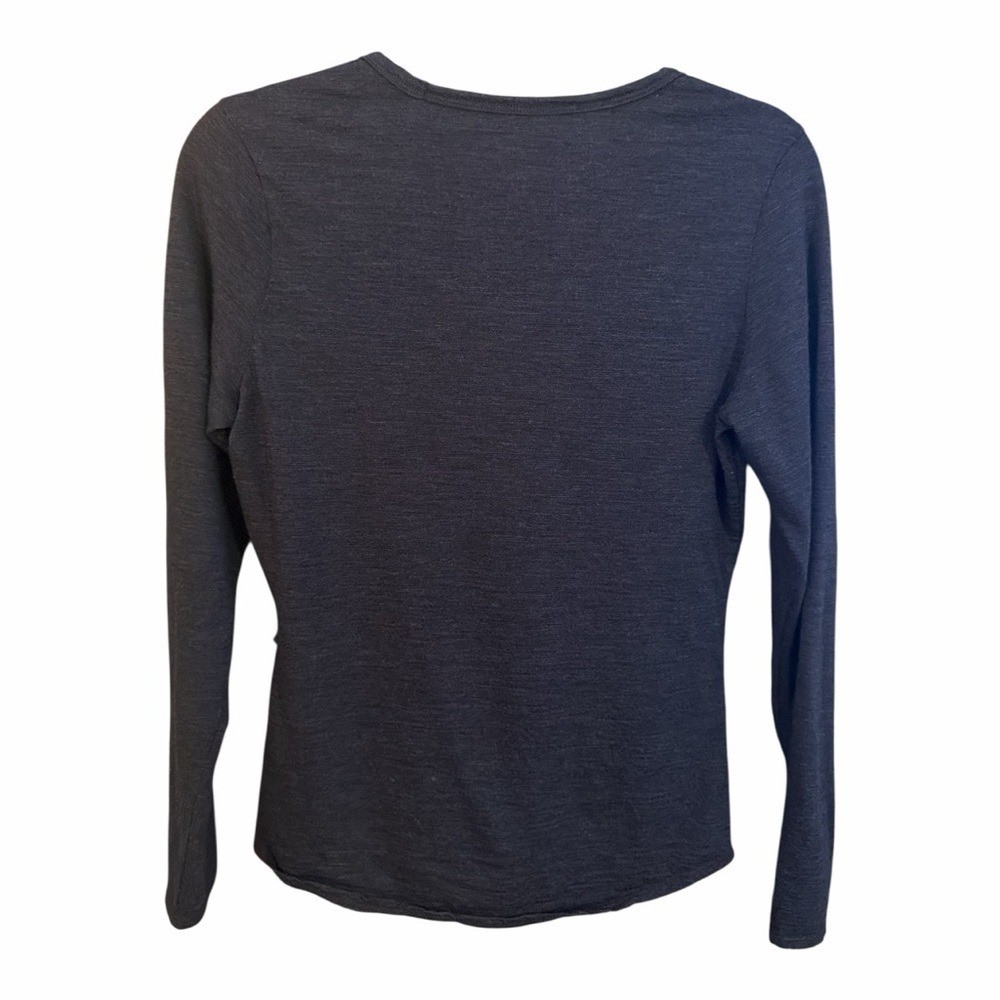 Seg’ments 100% Merino Wool V Neck Lightweight Sweater S