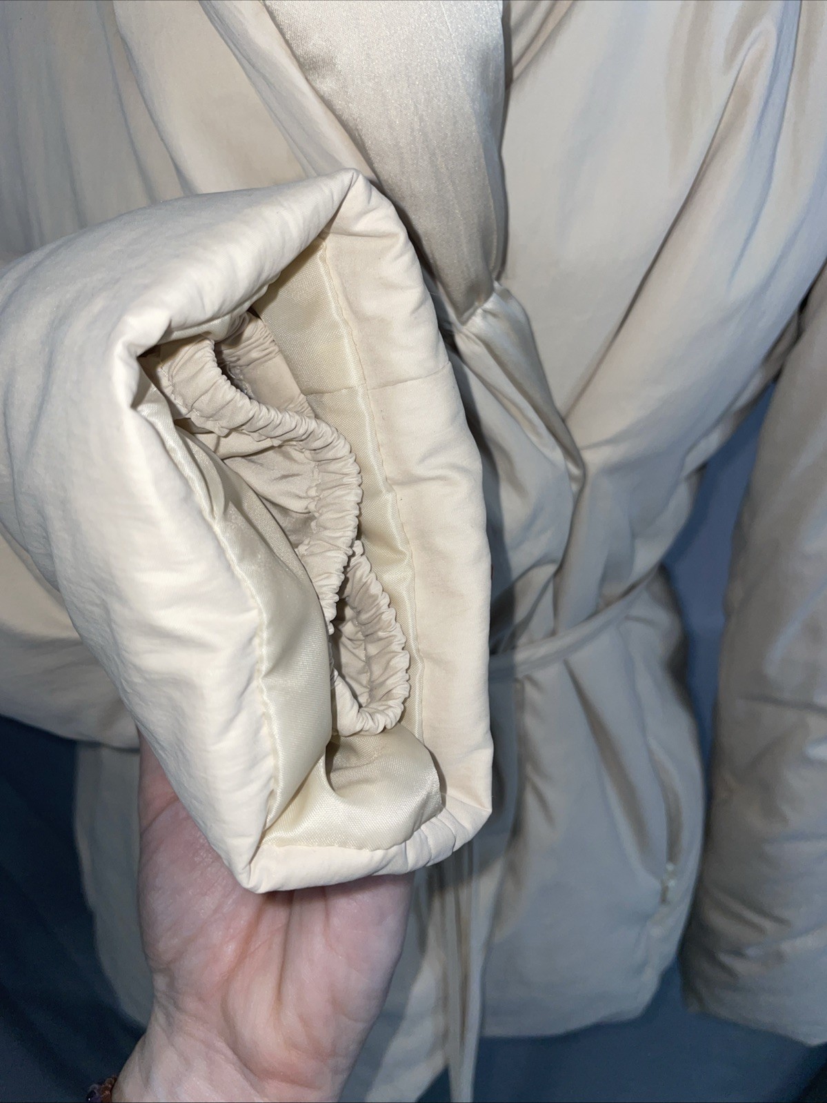 Weekend Max Mara Women’s Coat S Cream 100% Polyamide Puffer Jacket