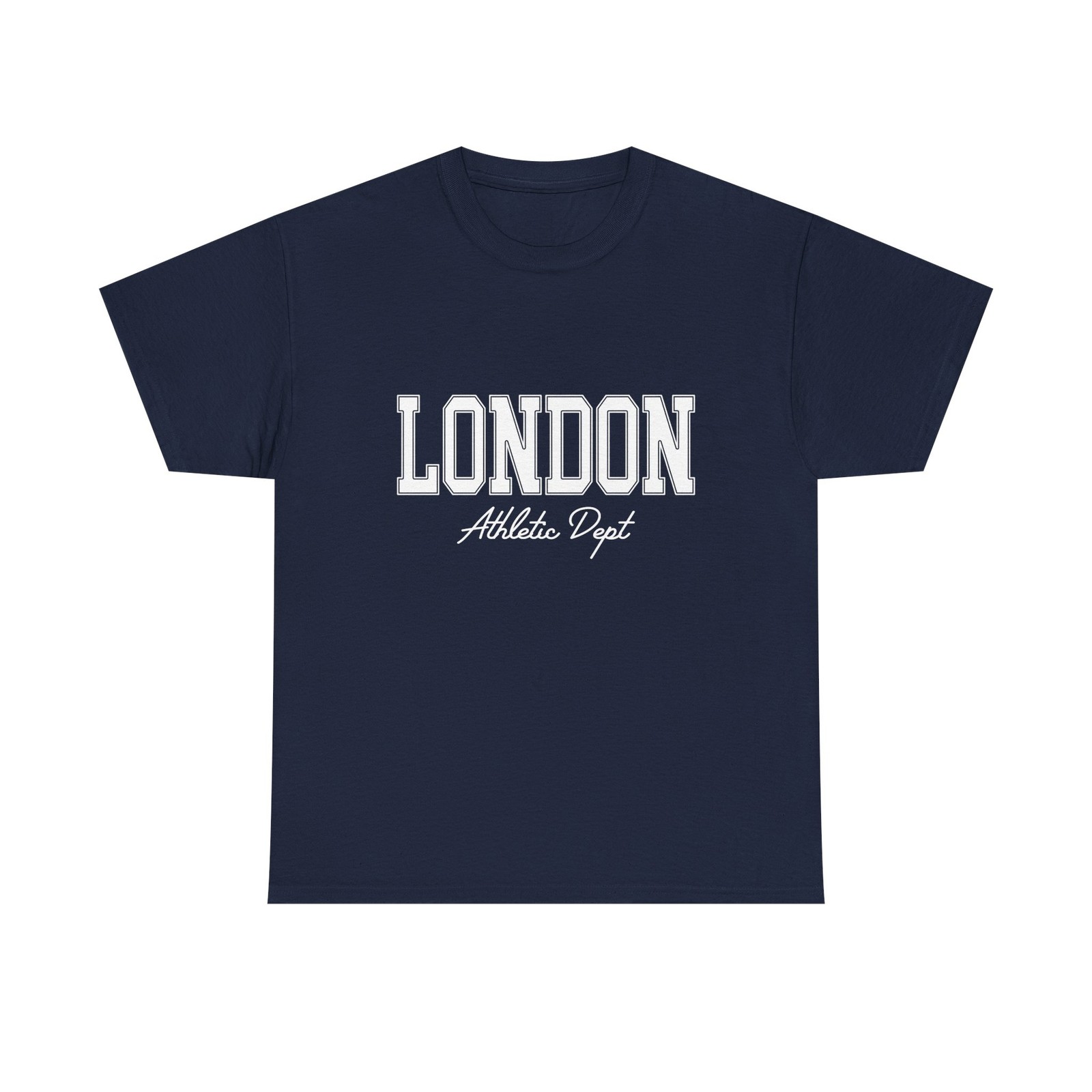 London United Kingdom Vintage Souvenir Y2k Aesthetic, Athletic Dept Tee
