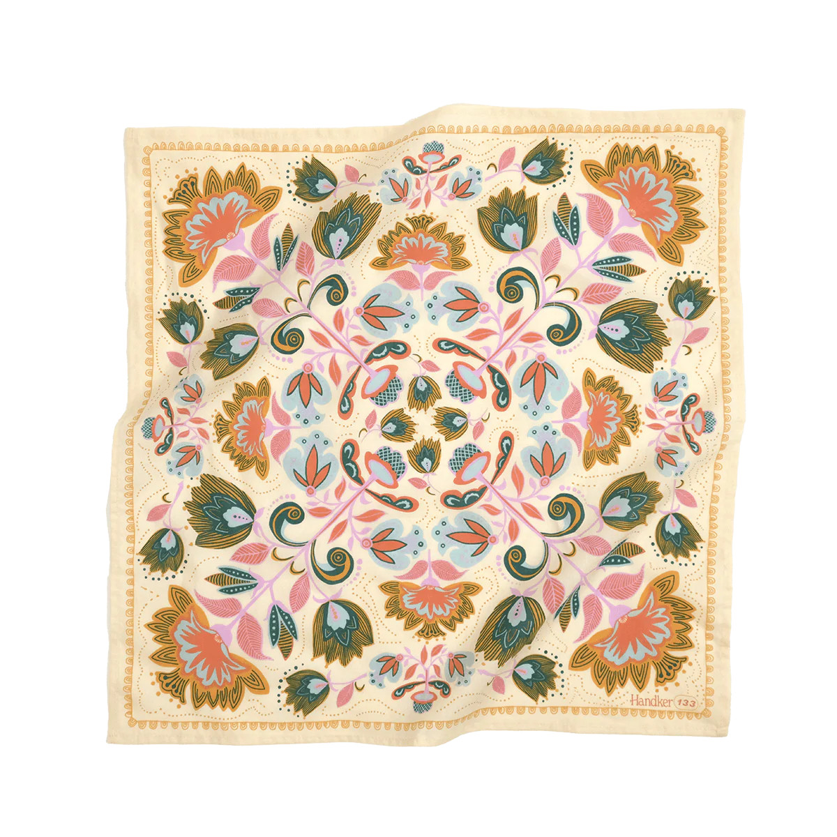 Bandana Square Scarf – Ingrid Floral Print