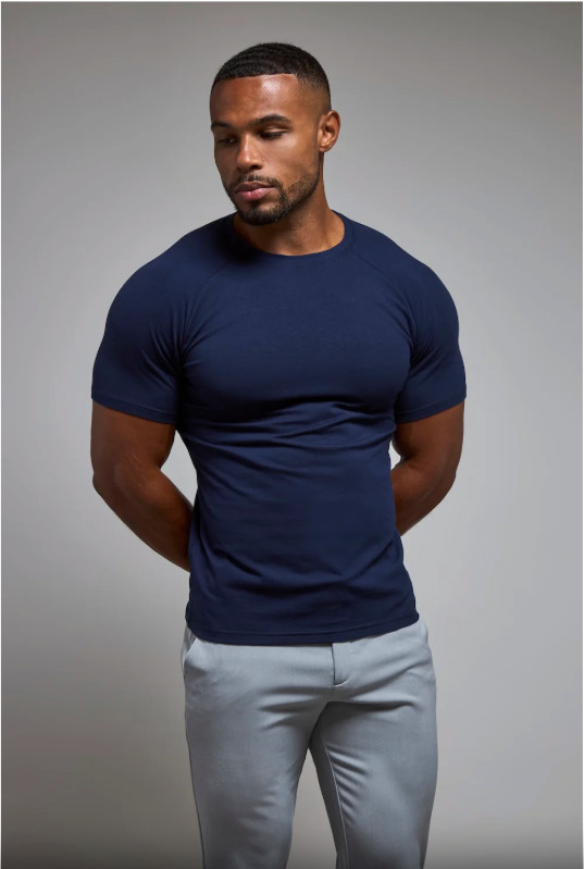 Tailored Athlete Athletic Fit T-Shirt True Navy Size XL NEW $40 (2 Pack)