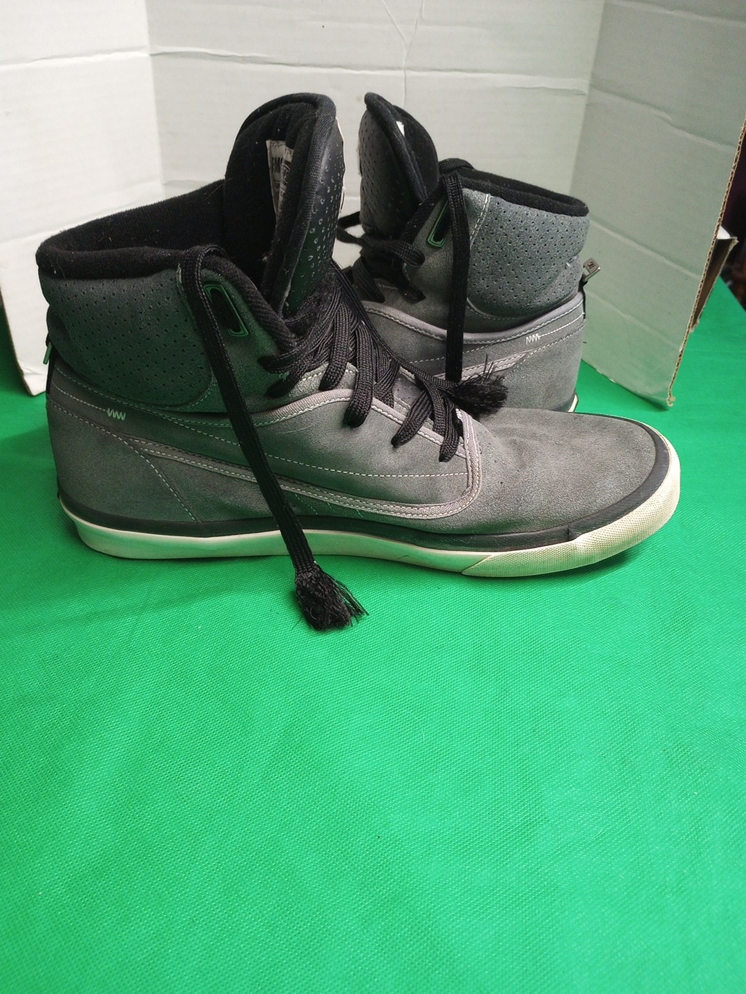 FMS Future High Top Sneakers Shoes Mens size 11 (103941 ) Gray