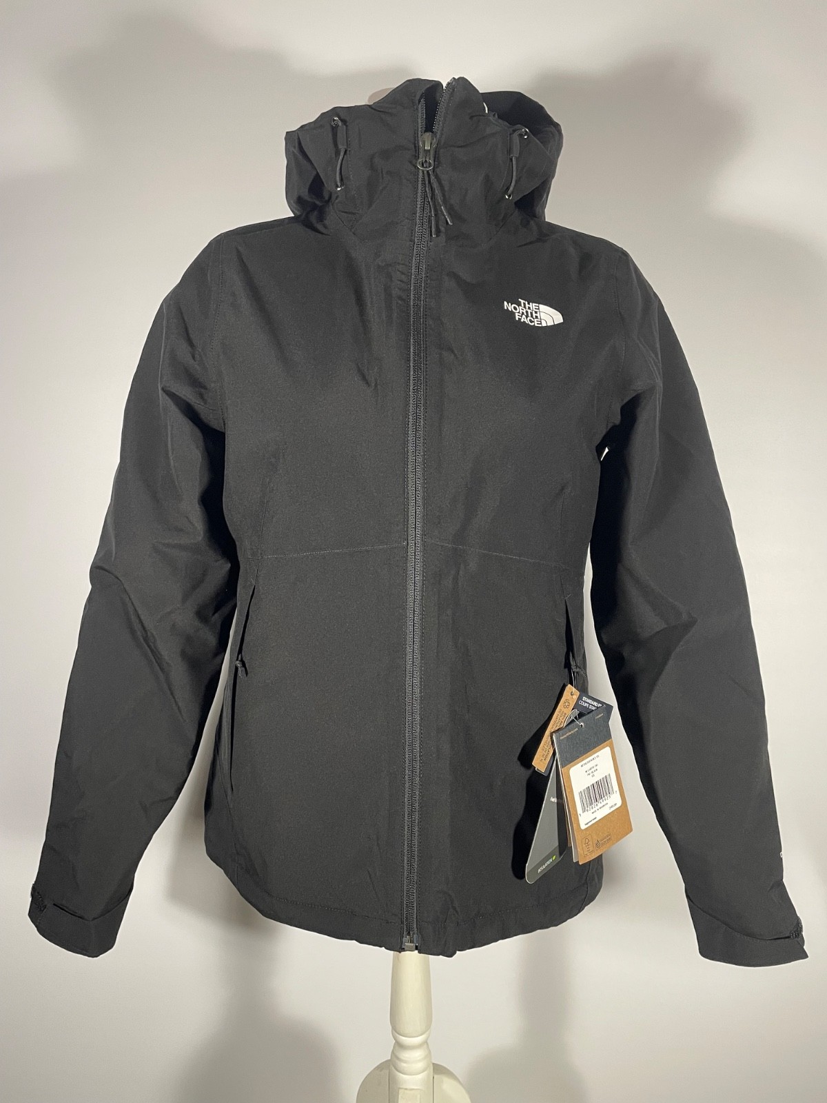 THE NORTH FACE Women’s 3 in 1 Carto Triclimate Hooded Jacket, Black, XS – NWT