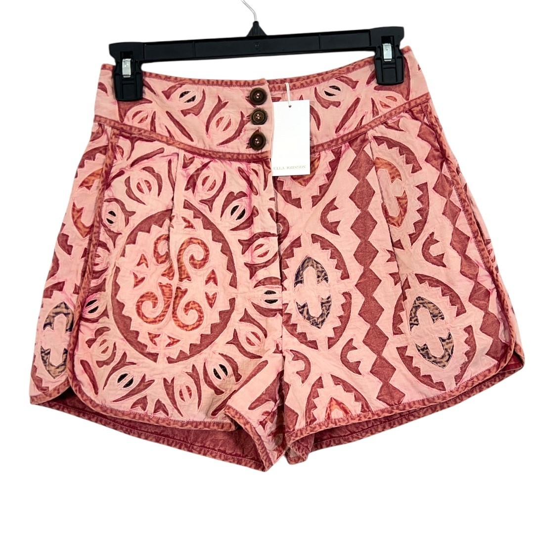 Ulla Johnson Maritza Short Sunbleached Rose Size 0 New $375