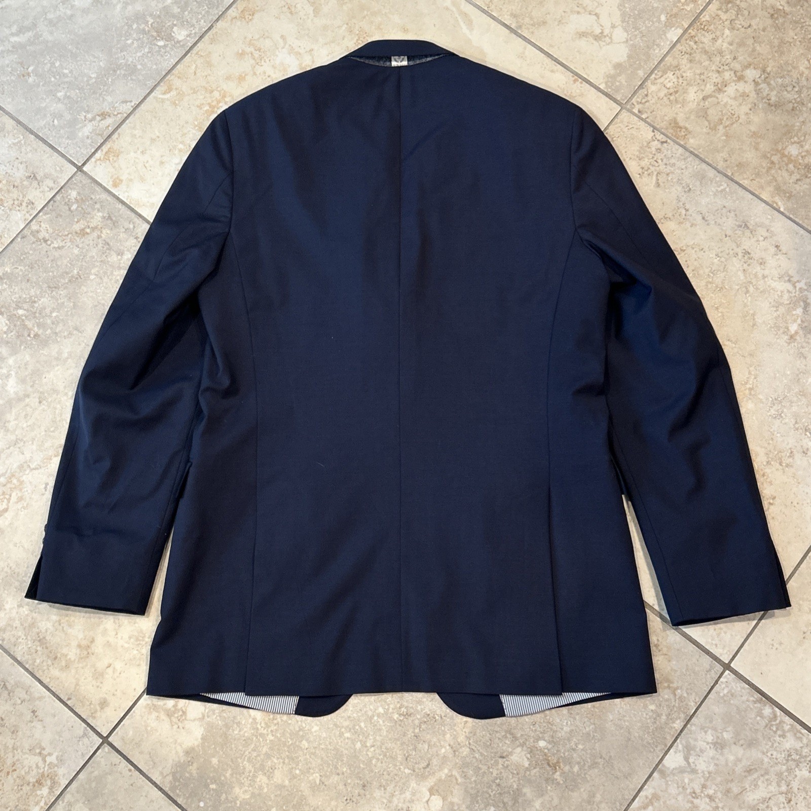 Todd Snyder Mayfair Fit Blazer Men 40L Navy Blue 2 Button Wool Sport Coat Jacket