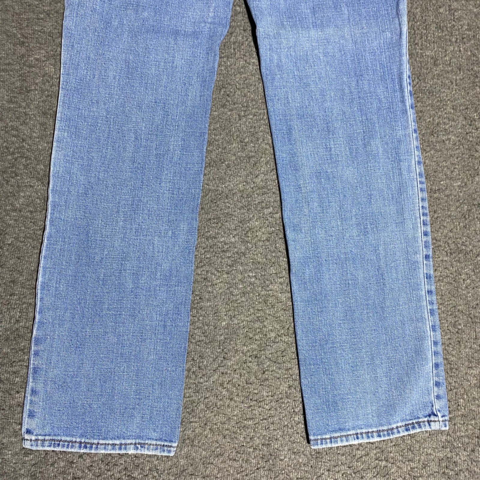 Levi’s 525 Perfect Waist Jeans Womens 10M Light Wash Blue Denim 30×31 Boho Prep