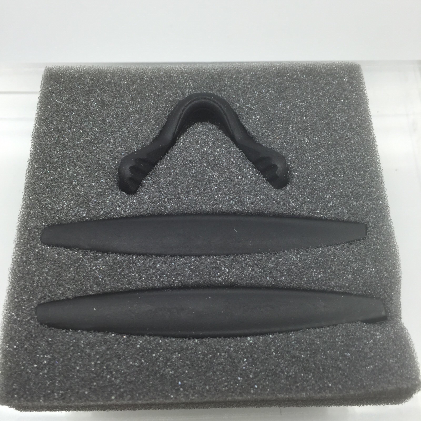 AUTHENTIC OAKLEY M-FRAME BLACK EAR SOCKS TEMPLE TIPS & NOSE PAD KIT NEW! 06-596