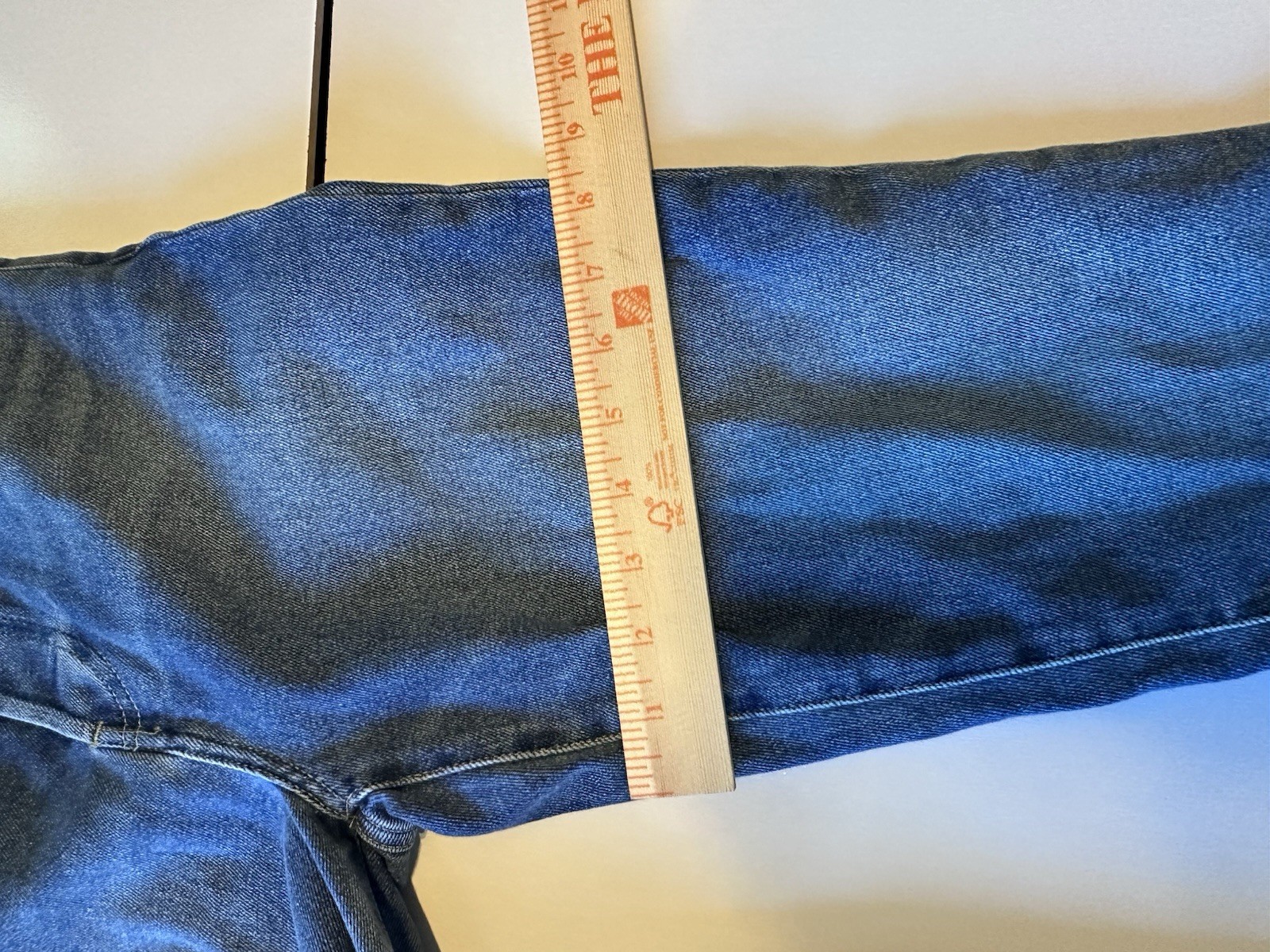 Frank & Eileen Cork Jeans Womens 27 Blue High Rise Button Fly Frayed Hem