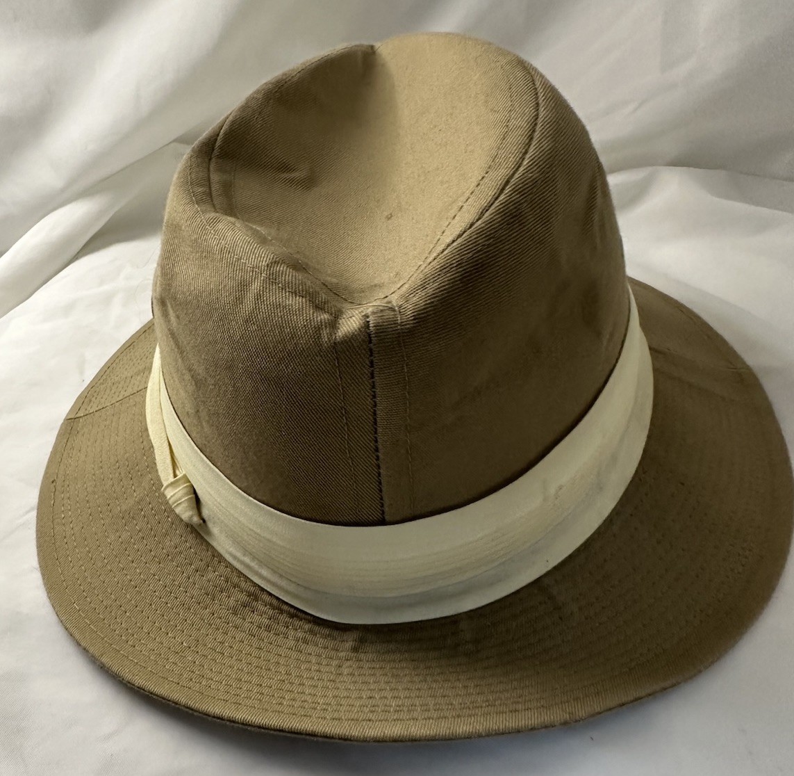 Dorfman Pacific Tan Fedora Hat Medium (Made in Sri Lanka) Classic