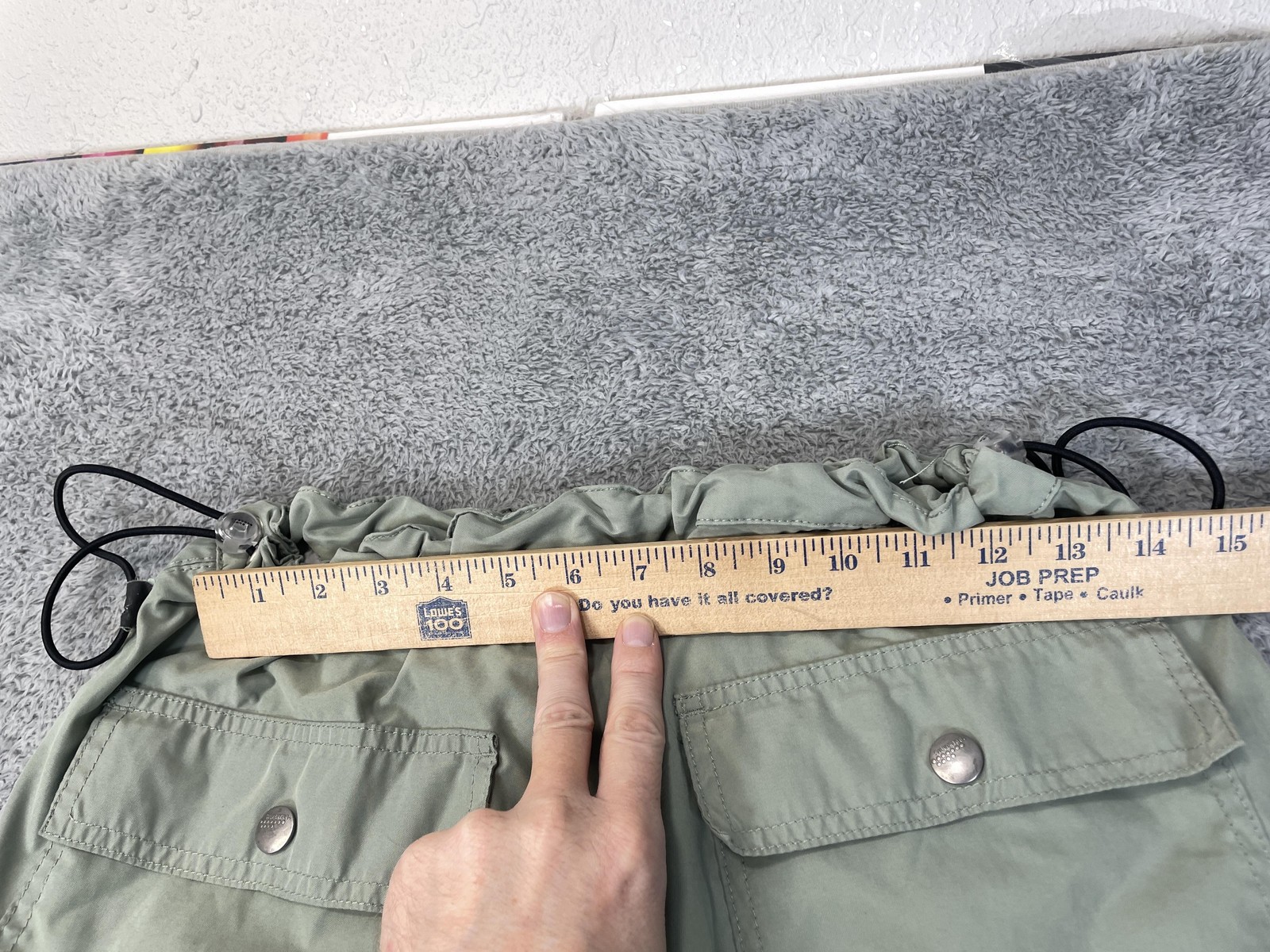 Levis Silvertab Pants Men Large 34 Baggy Tech Cargo Cinch Hem Parachute Military
