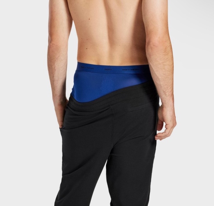 Pair of Thieves Men’s Quick Dry Boxer Briefs 3pk – Blue Medium Size 31” -33” New