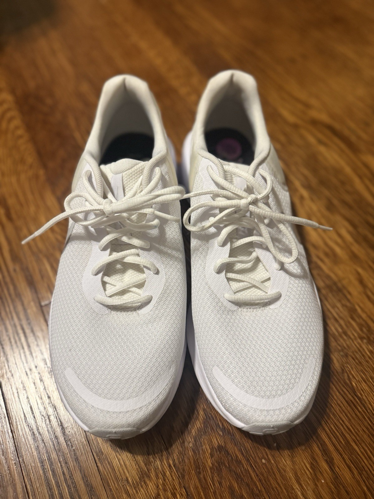 Nike Revolution 8 Men’s Low Top Road Running Lace-Up Sneakers White Size 12