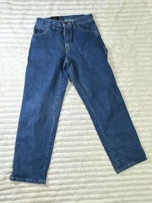 Dickies Relaxed Fit Carpenter Jeans 30×30 Stone Washed Indigo